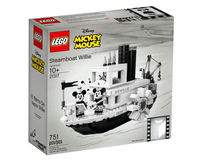 disney lego steamboat willie