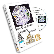 Greater Magic Teach in - Torn & Restored Newspaper - DVD – Magic Inc.