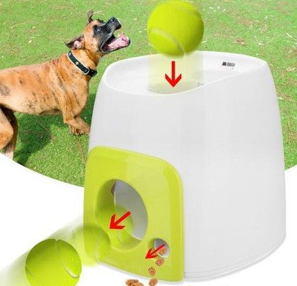 automatic tennis ball launcher for dogs