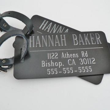 personalized luggage tags