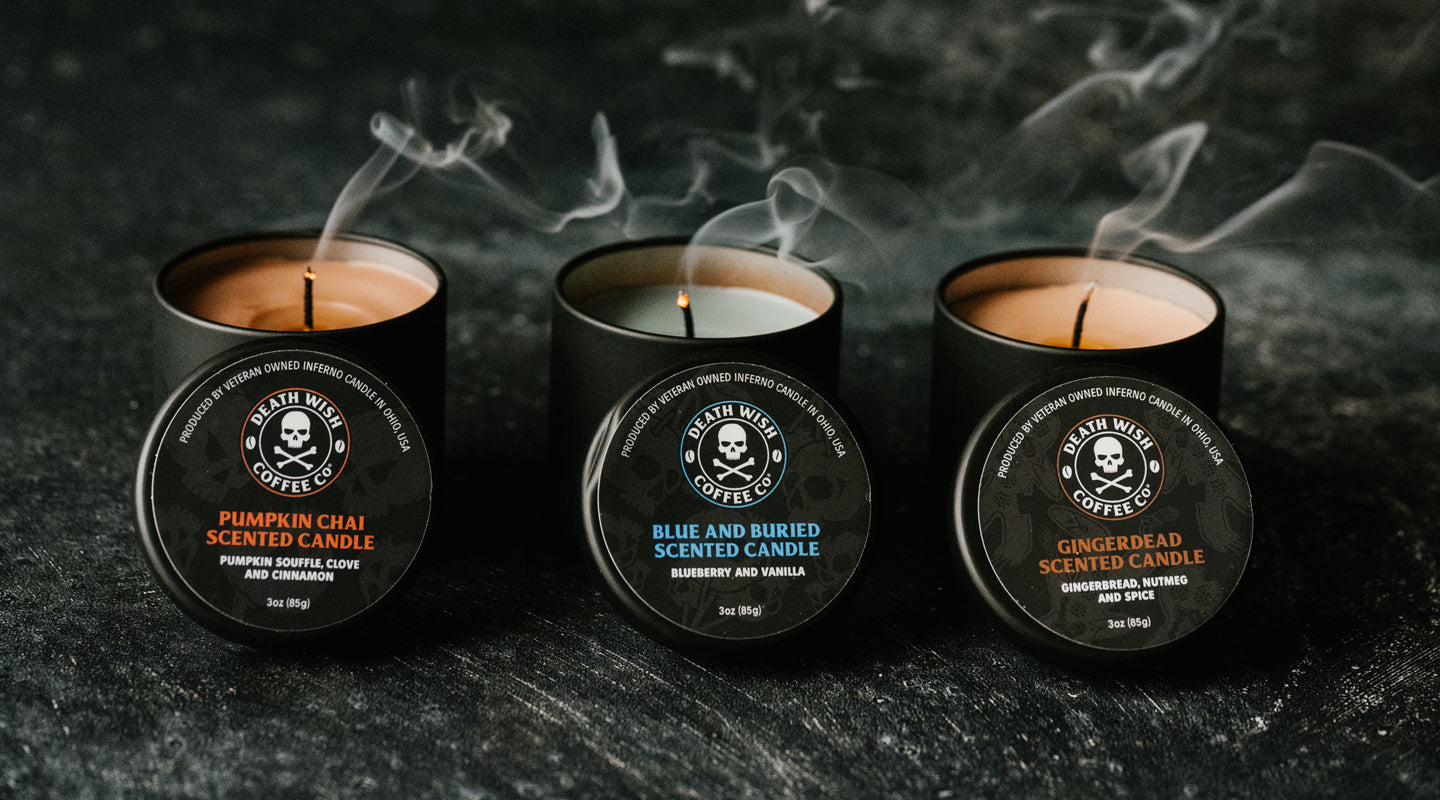 DIY Coffee Grounds CandlesDeath Wish Coffee Company