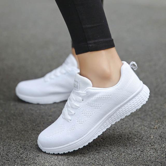 white female sneakers