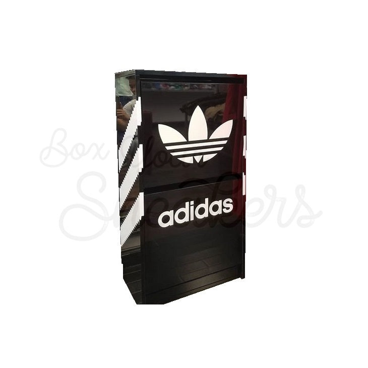 adidas shoe box black