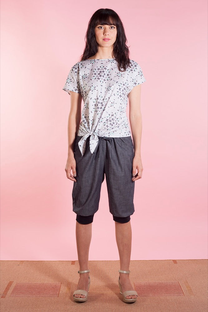 Tyler top impala/Greta pants chambray