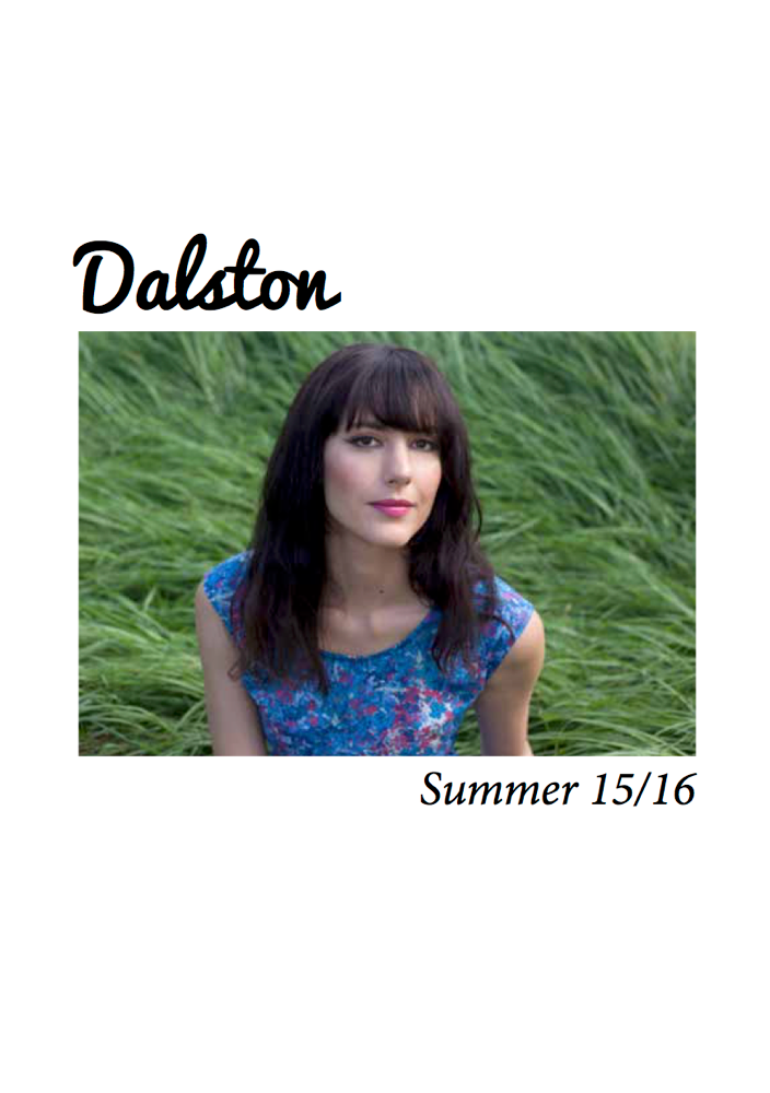 New from Dalston for Summer 2015/16