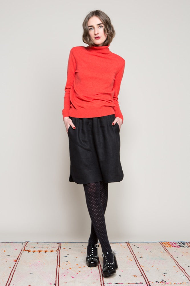 Roll neck sweater / Gemma skirt