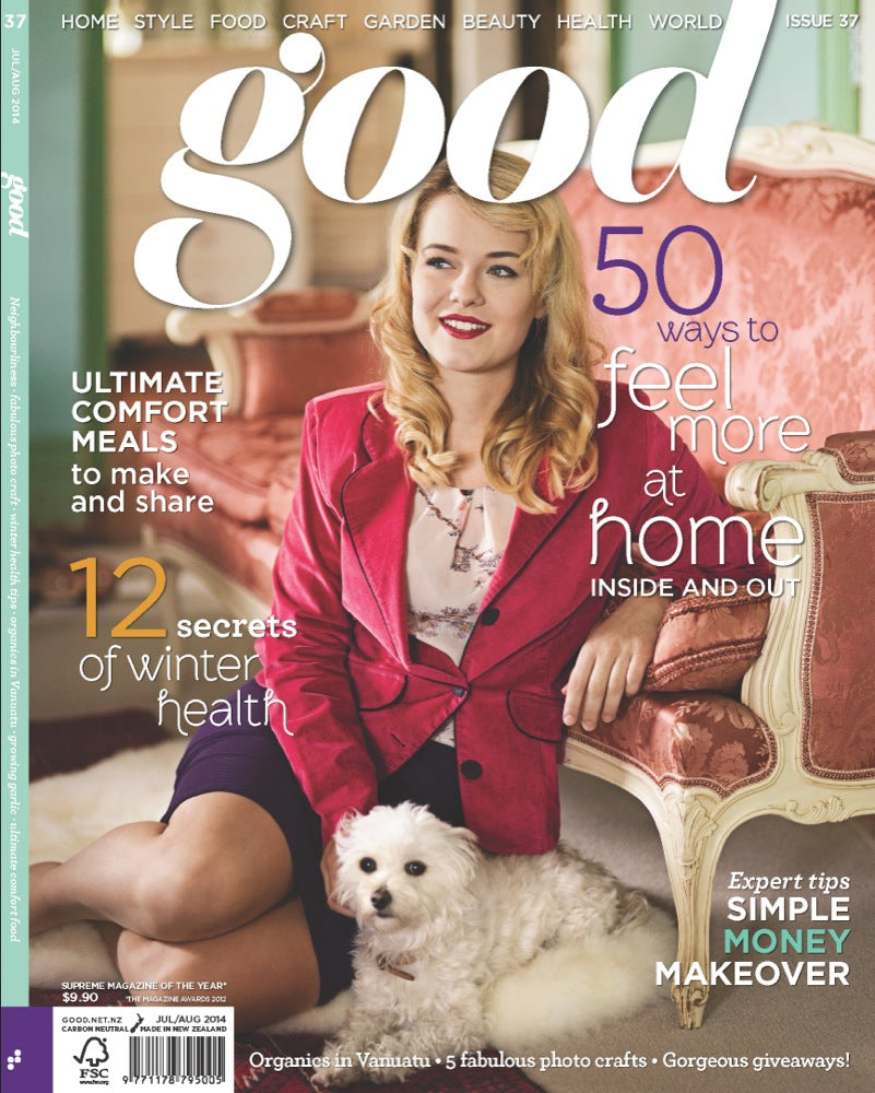 Angeline Jacket // <b>Good Magazine Cover</b>