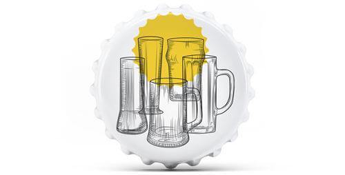 Alternativa a Jarra Cerveza Vasos Cristal Vaso Cerveza de 300ml 6 Copas de Cerveza SAHM Copa Cerveza Ideal para Degustación Cervezas 
