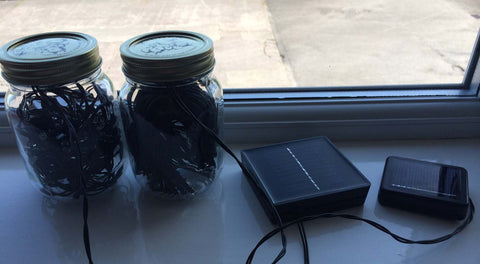 fenêtre charge module solaire