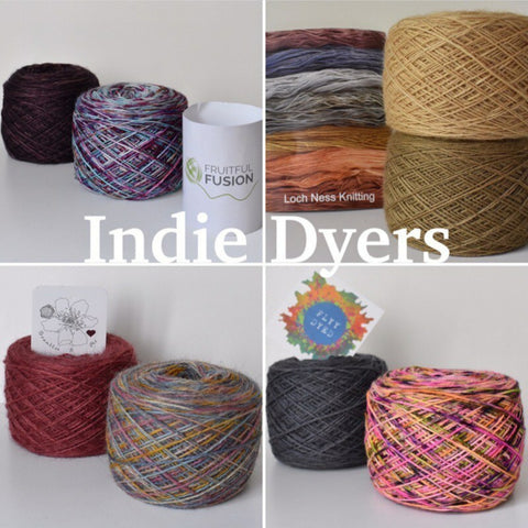 Woolly Originals Indie Dyer selection