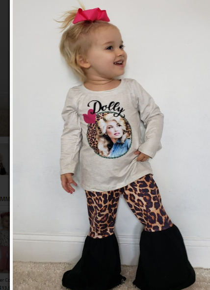 baby dolly parton costume