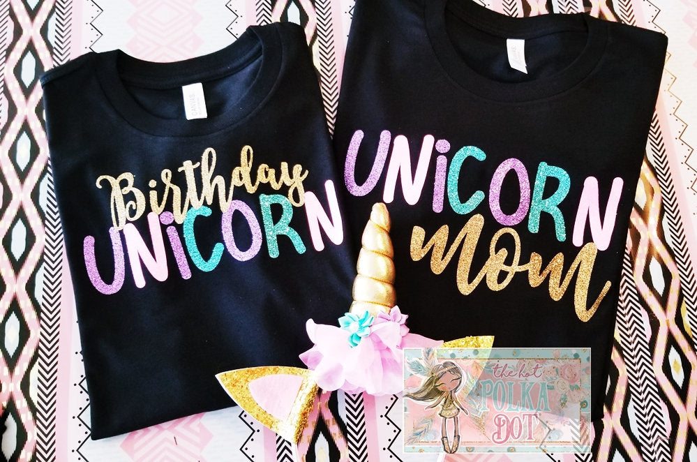 mommy and daddy of the birthday girl shirts