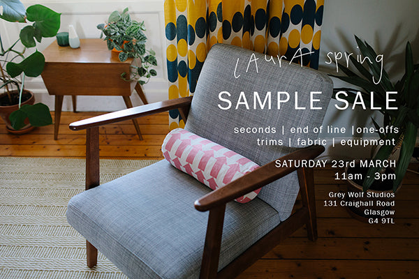 laura spring studio sample sale