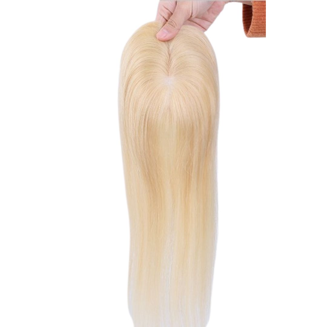 Omzet Heb geleerd Scully Blonde Straight Hair Topper – Cheveux Luxury