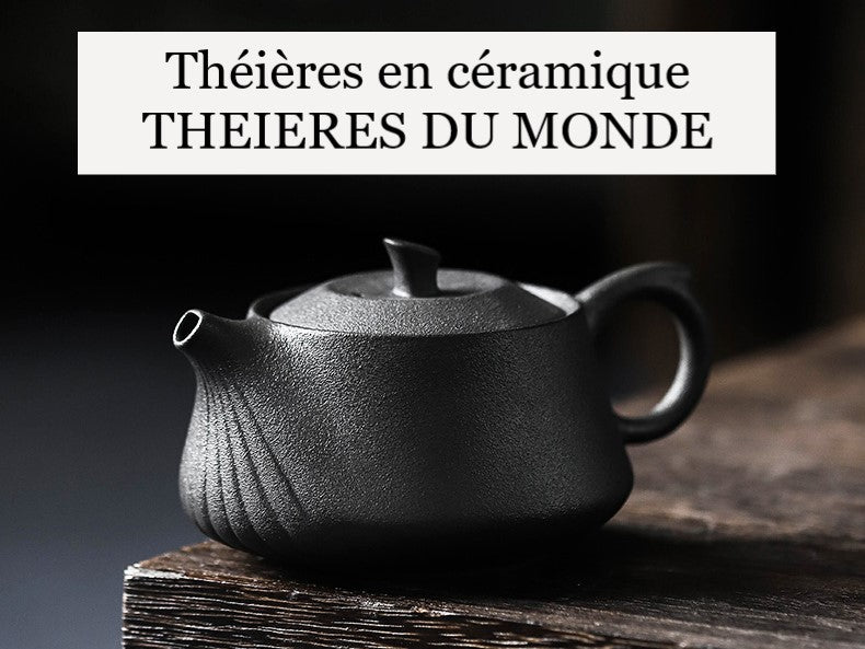 collection de théières en céramique Théières Du Monde