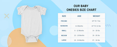 baby clothes size chart