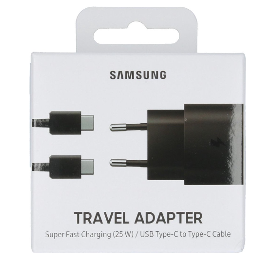 PD 25W Wall charger + USB-C Snellader - Black – Dutchcell - De winkel van smartphones