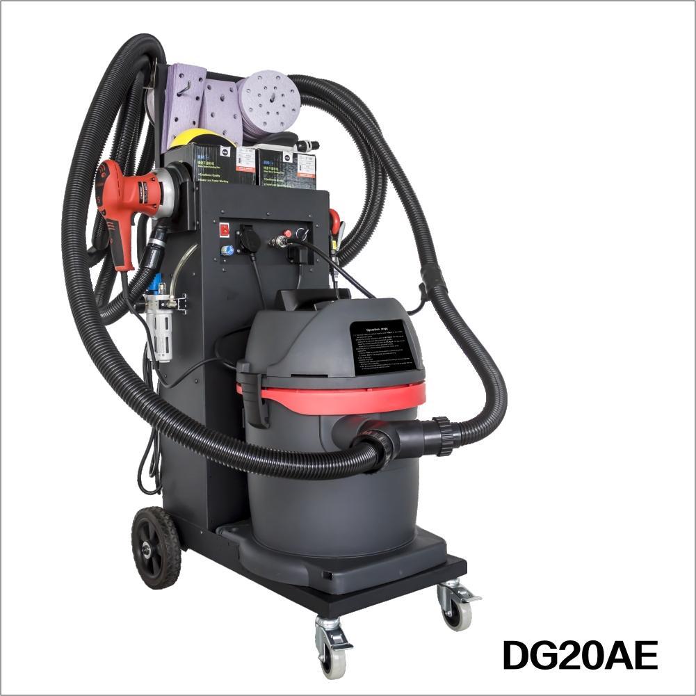 DG20A SOLARY DG20A Dust-Free Dry Grinding Machine1600W Dust Collecting Polisher Dry Grinding Integrated System Air Sander 