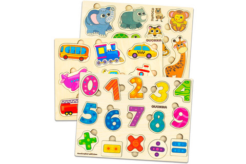 Numbers puzzles for toddlers