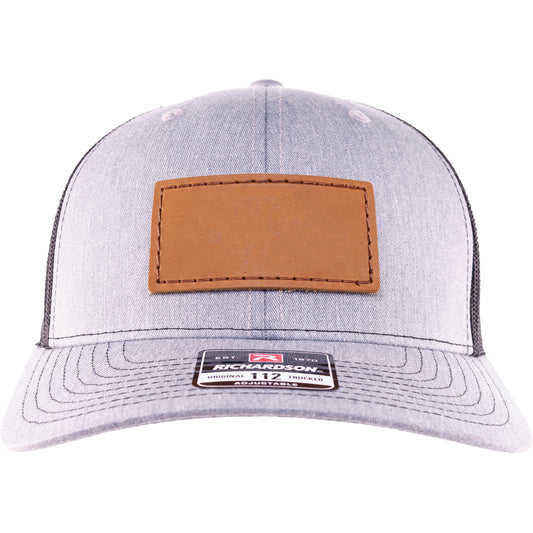 Custom Logo Leather Patch Hats