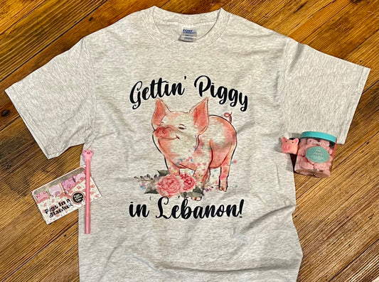Gettin' Piggy in Lebanon Tee