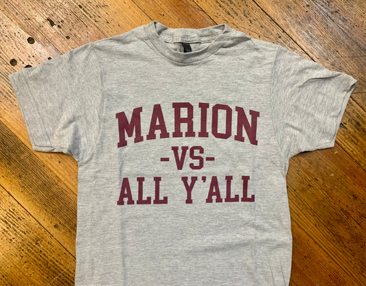 Marion VS All Y'all Tee
