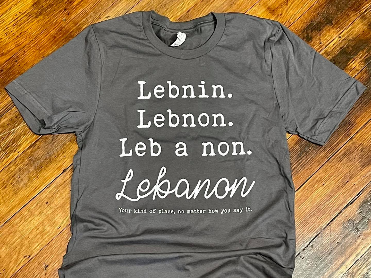 Lebnin Lebnon Lebanon Tee