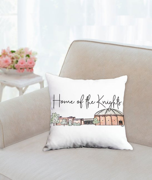 Home of the Knights Pillow