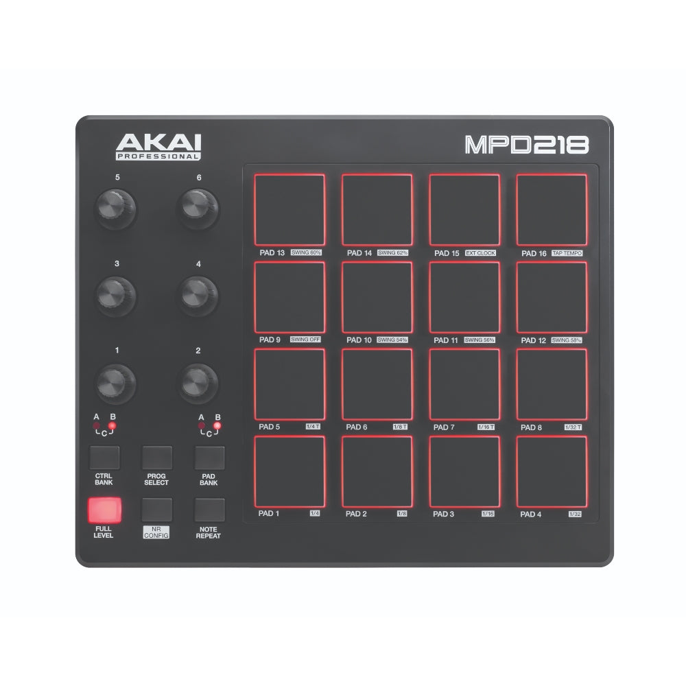 akai pro mpd218