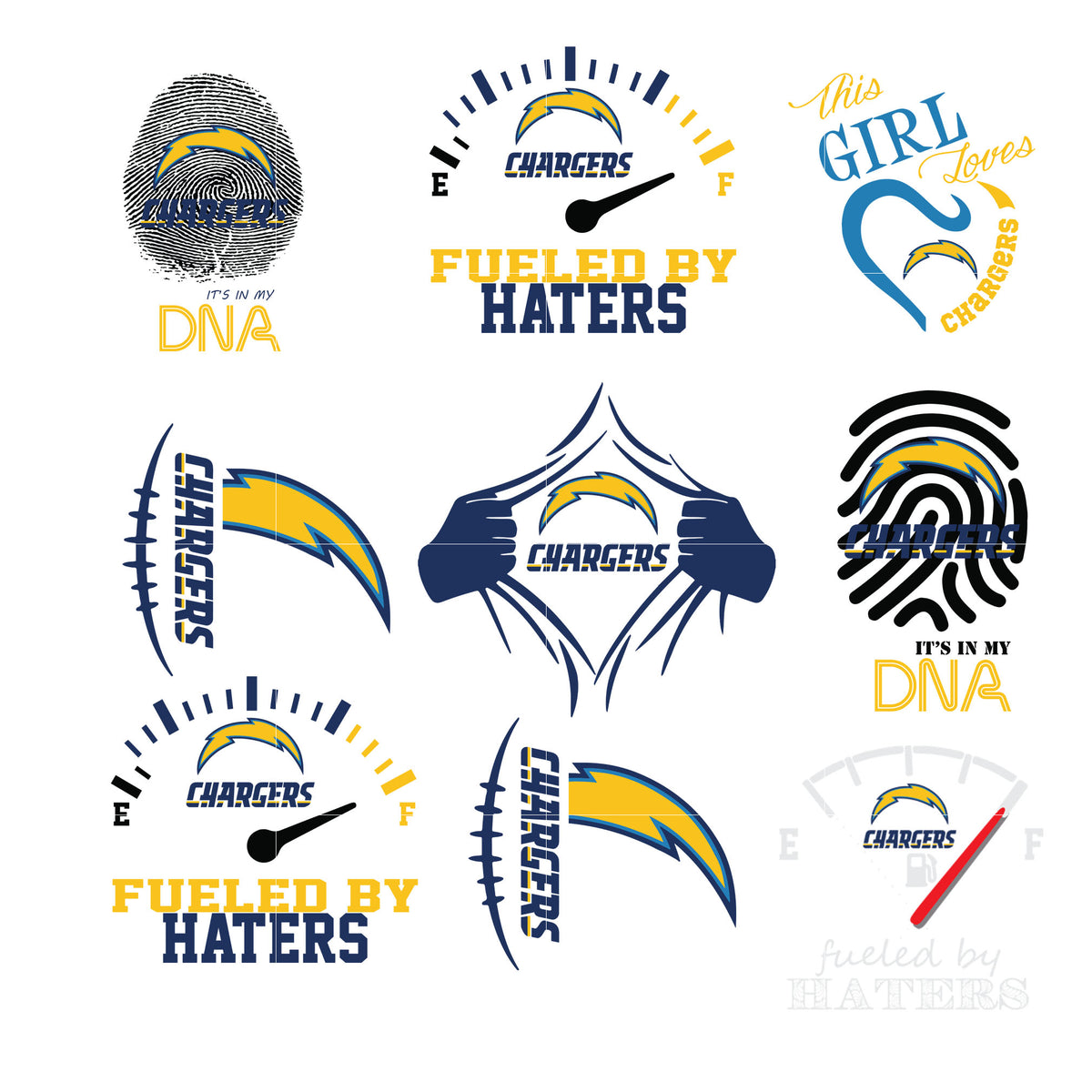 Los Angeles Chargers Svg Los Angeles Chargers svg, NFL team - Inspire Uplift