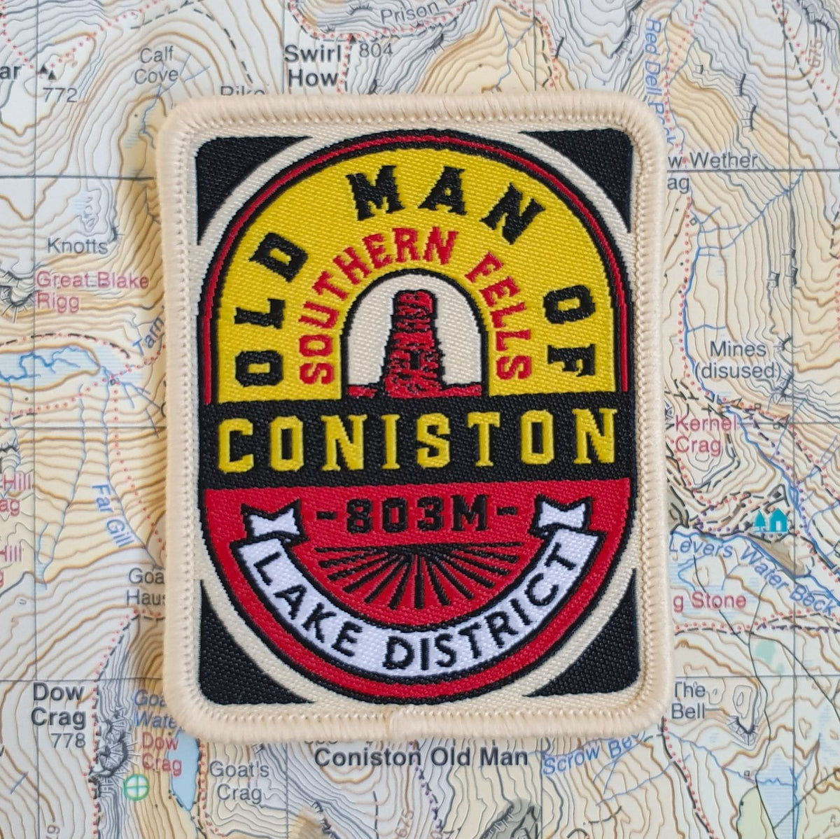 CONISTON OLD MAN EMBROIDERED BADGE 2635FT