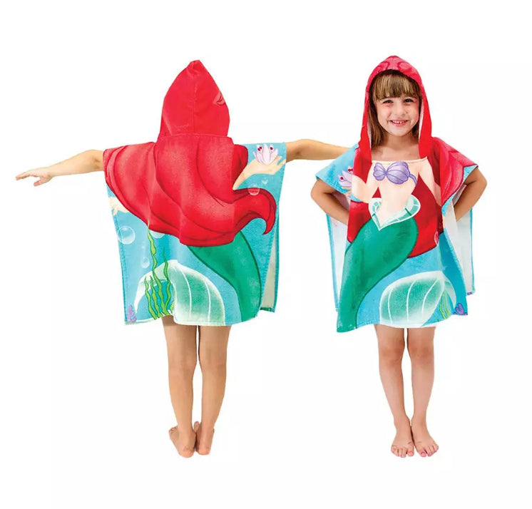 Toddler Bath Towels for Girls Flamingos Beach Towel Hooded Kids Boys Microfiber Hooded Towel Pool Swim Soft and Absorbent Kids Hooded Beach Towel for Bath