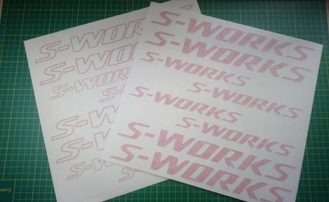 Specialized S-Works Sticker Decal Graphics 1