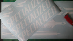 Specialized Allez Graphics Set In White 1