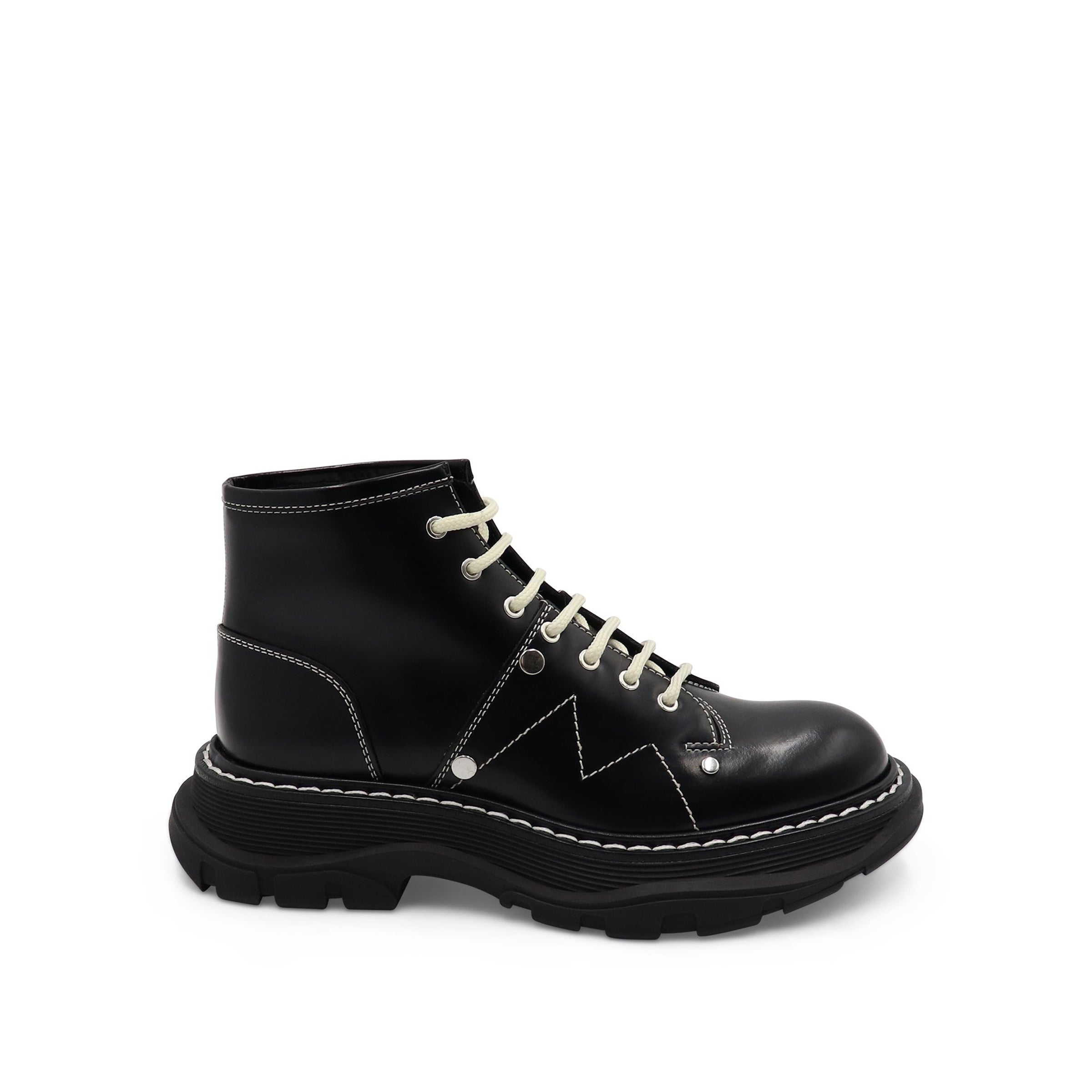 alexander mcqueen steel toe boots