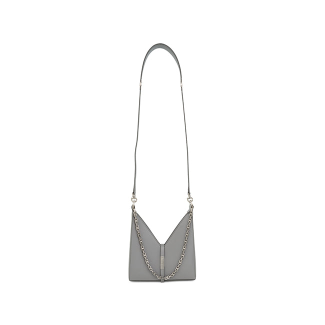 Womens Bags Shoulder bags Givenchy Small 4g Bag In Box Leather With Chain Cloud Grey in Grey 