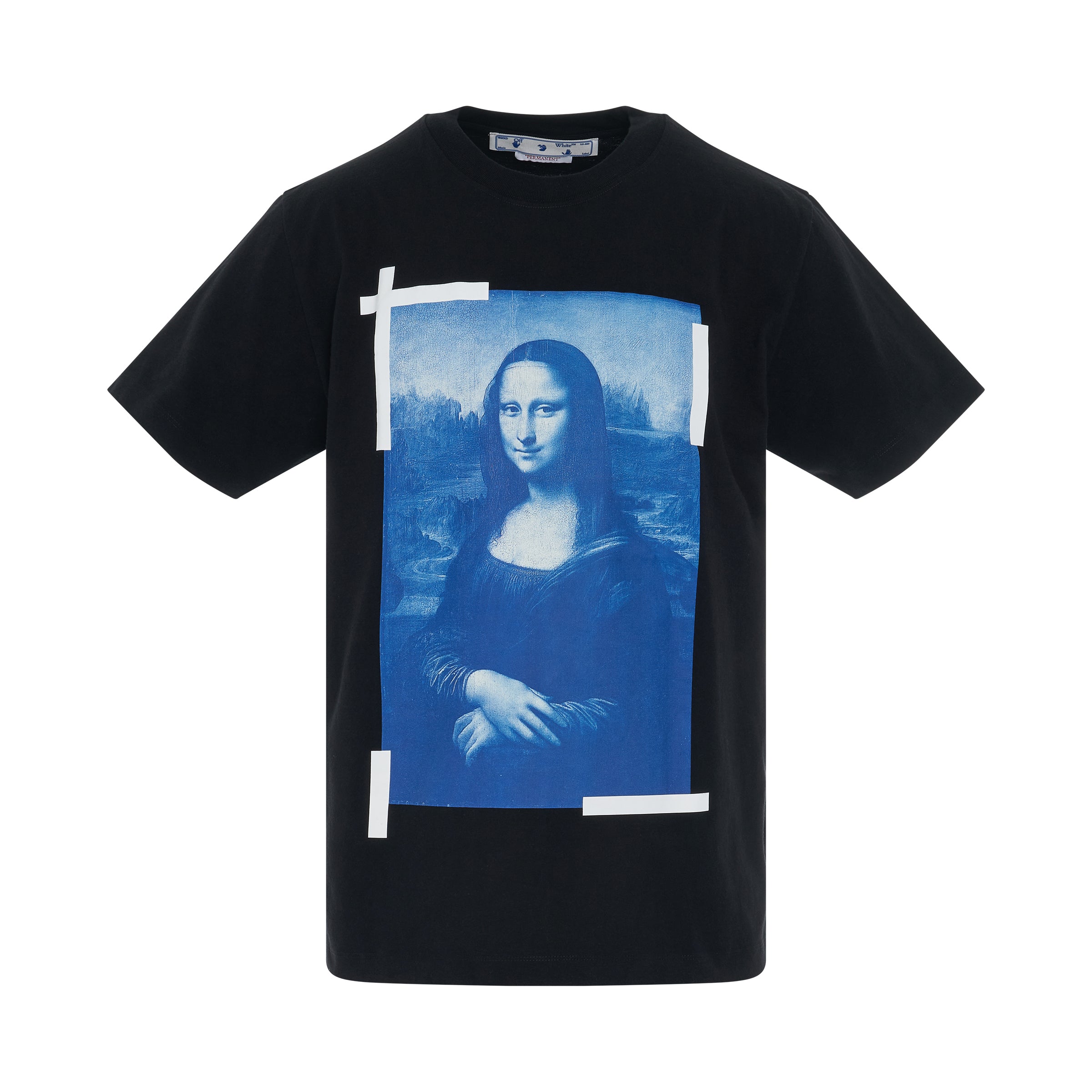 off white mona lisa shirt black