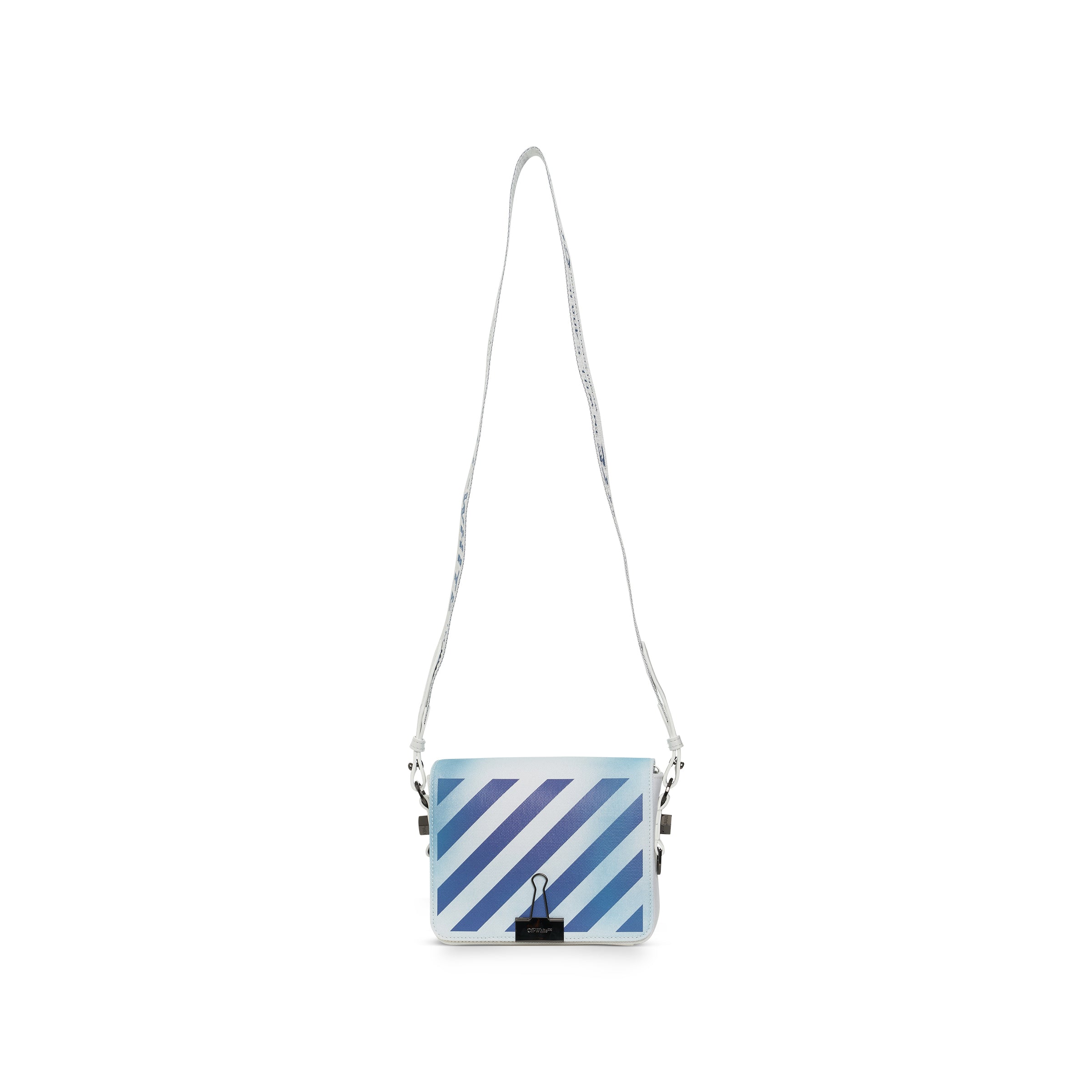 off white blue bag