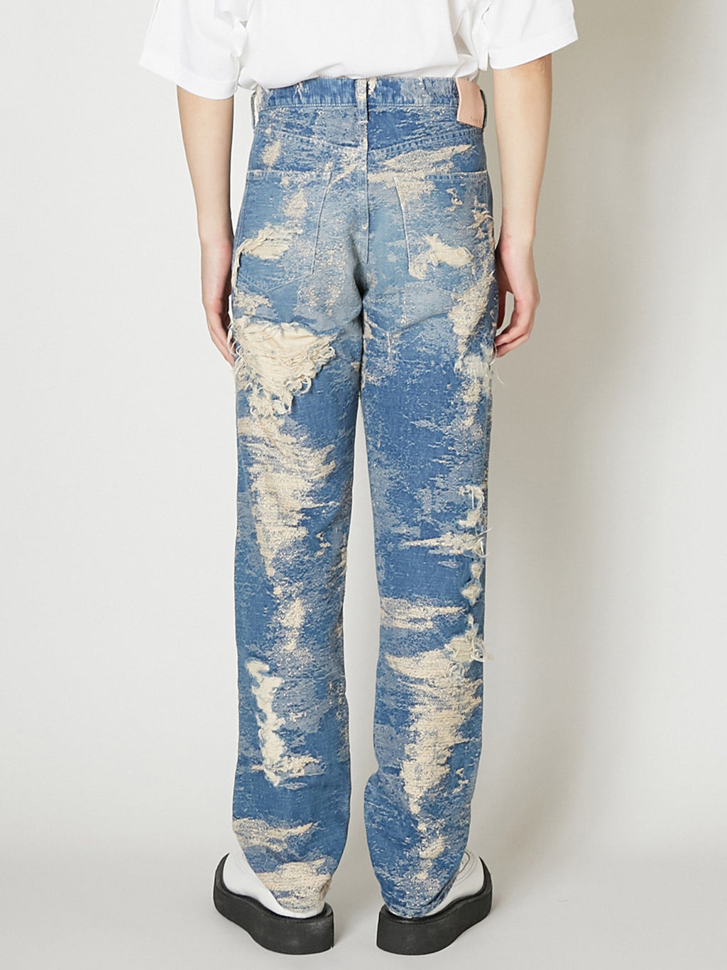 【最終価格】TAAKK DENIM STRAIGHT DESTROY 着用3回