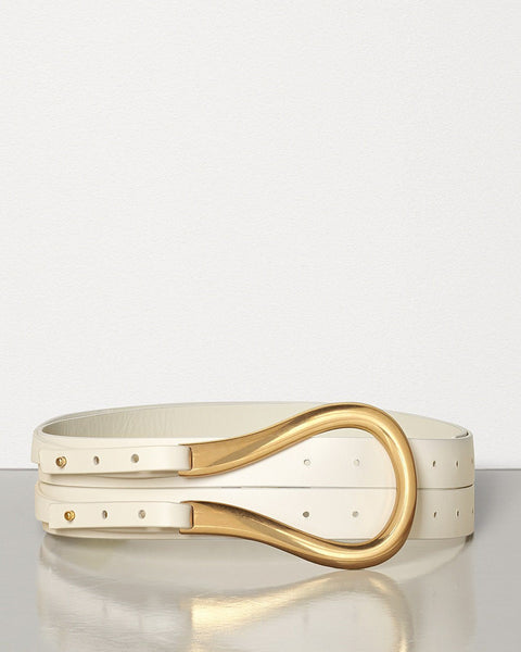 bottega veneta horseshoe belt dupe