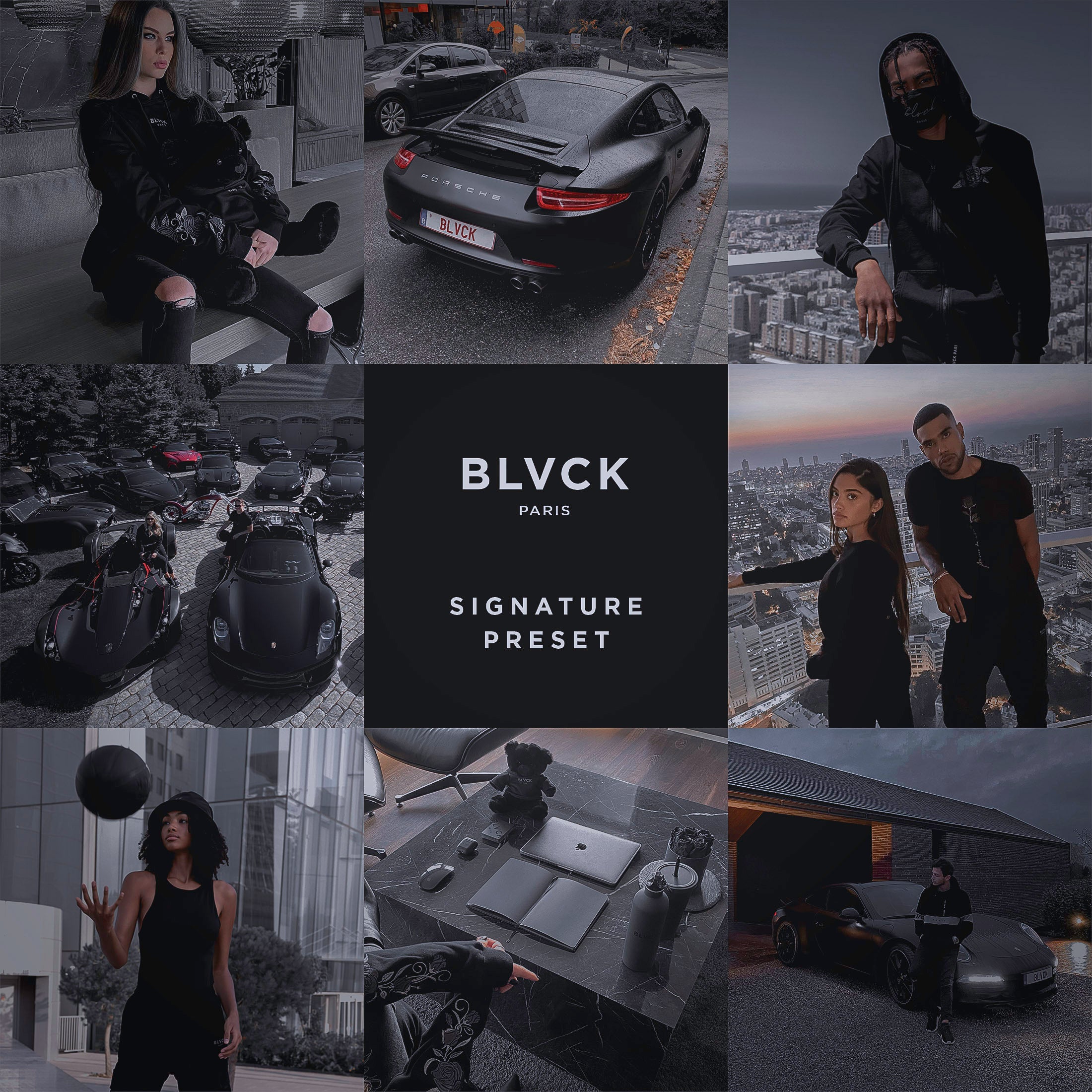 PRESETS [ BLVCK PARIS / WH TE PARIS ] プリセットセット