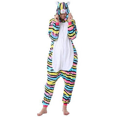 combinaison pyjama chat multicolore