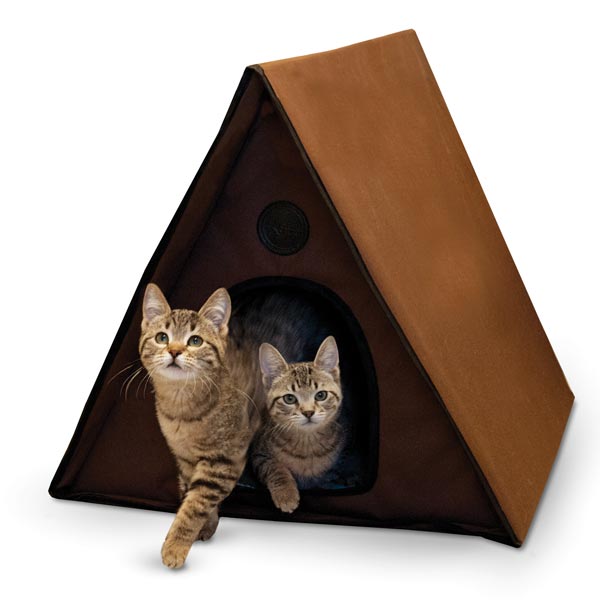 Outdoor Multiple Kitty A-Frame