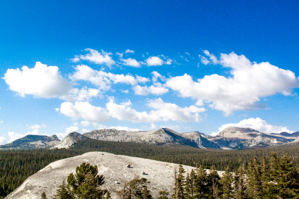 View of Tuolumne Meadows from Lembert Dome