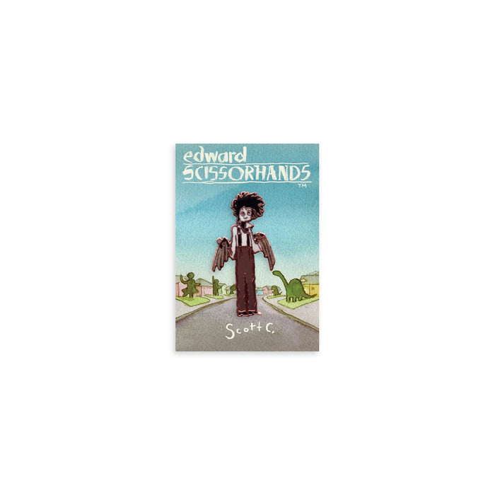 Edward Scissorhands Enamel Pin