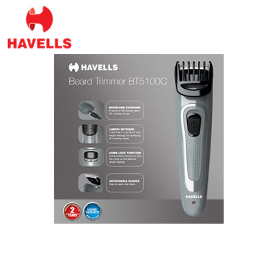 havells beard trimmer bt5100c price