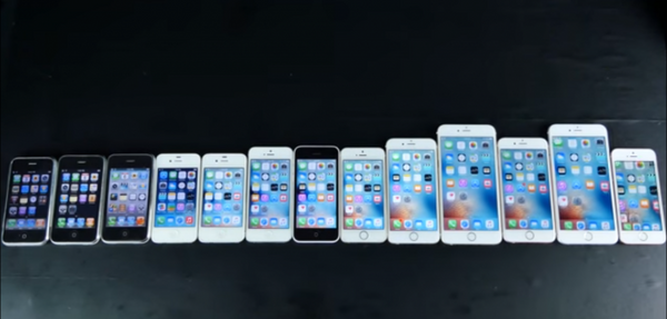 All iPhones So Far