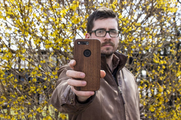 KerfCase Wood Case for Google Pixel 2 Pixel XL 2