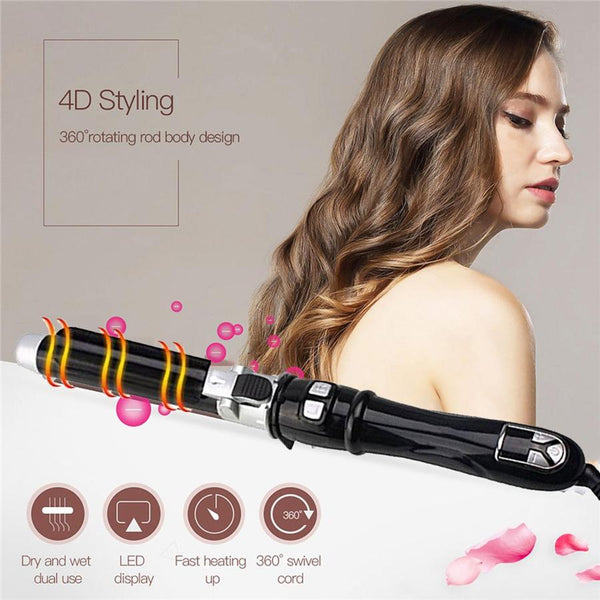 rotating curling iron