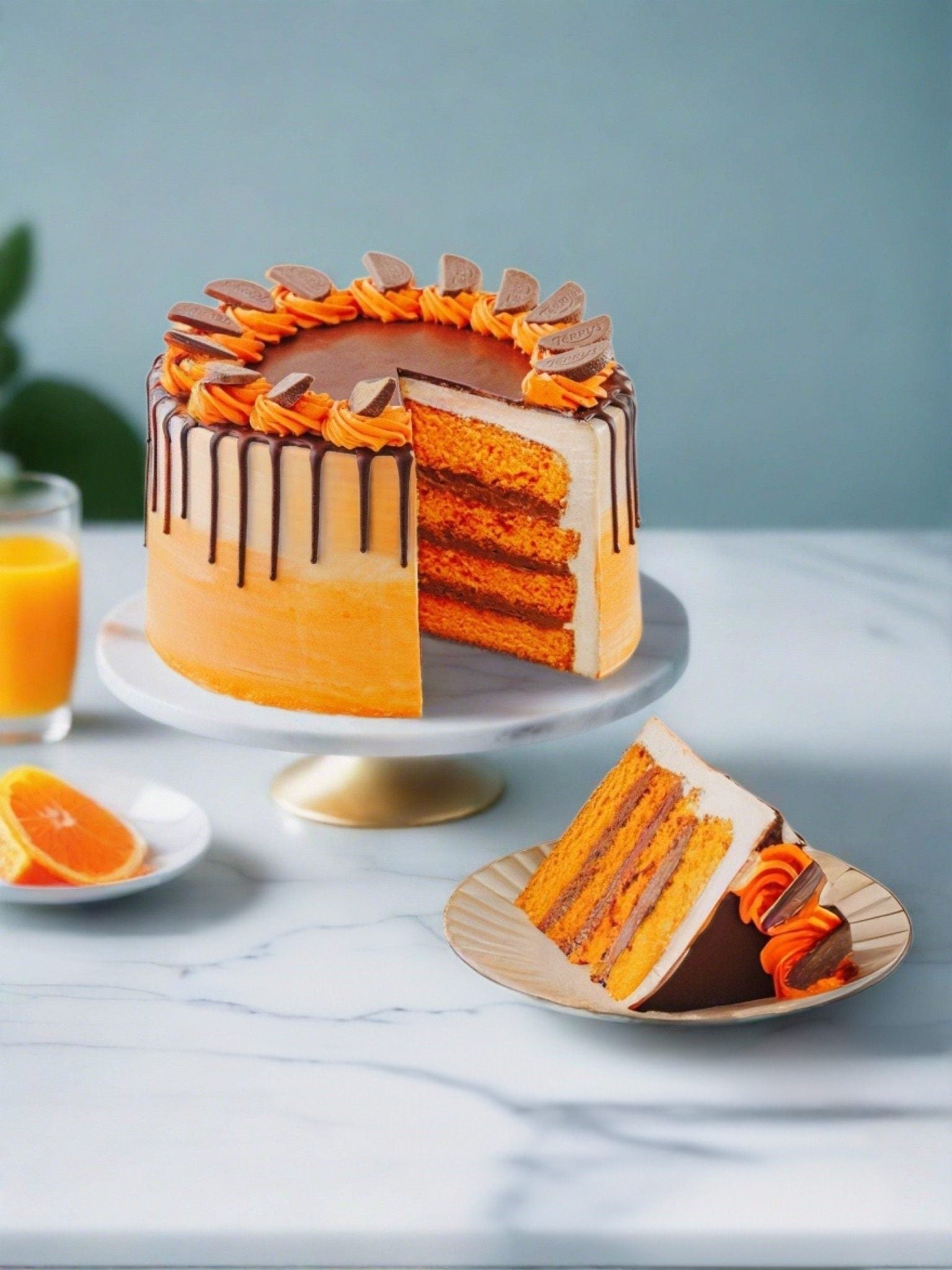 Chocolate Orange Delight Cake